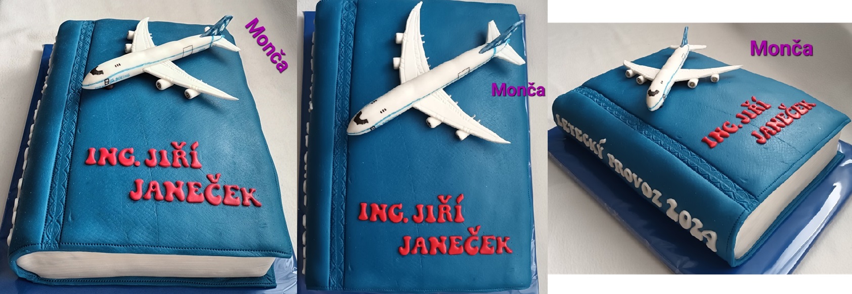Kniha + letadlo Boeing 747